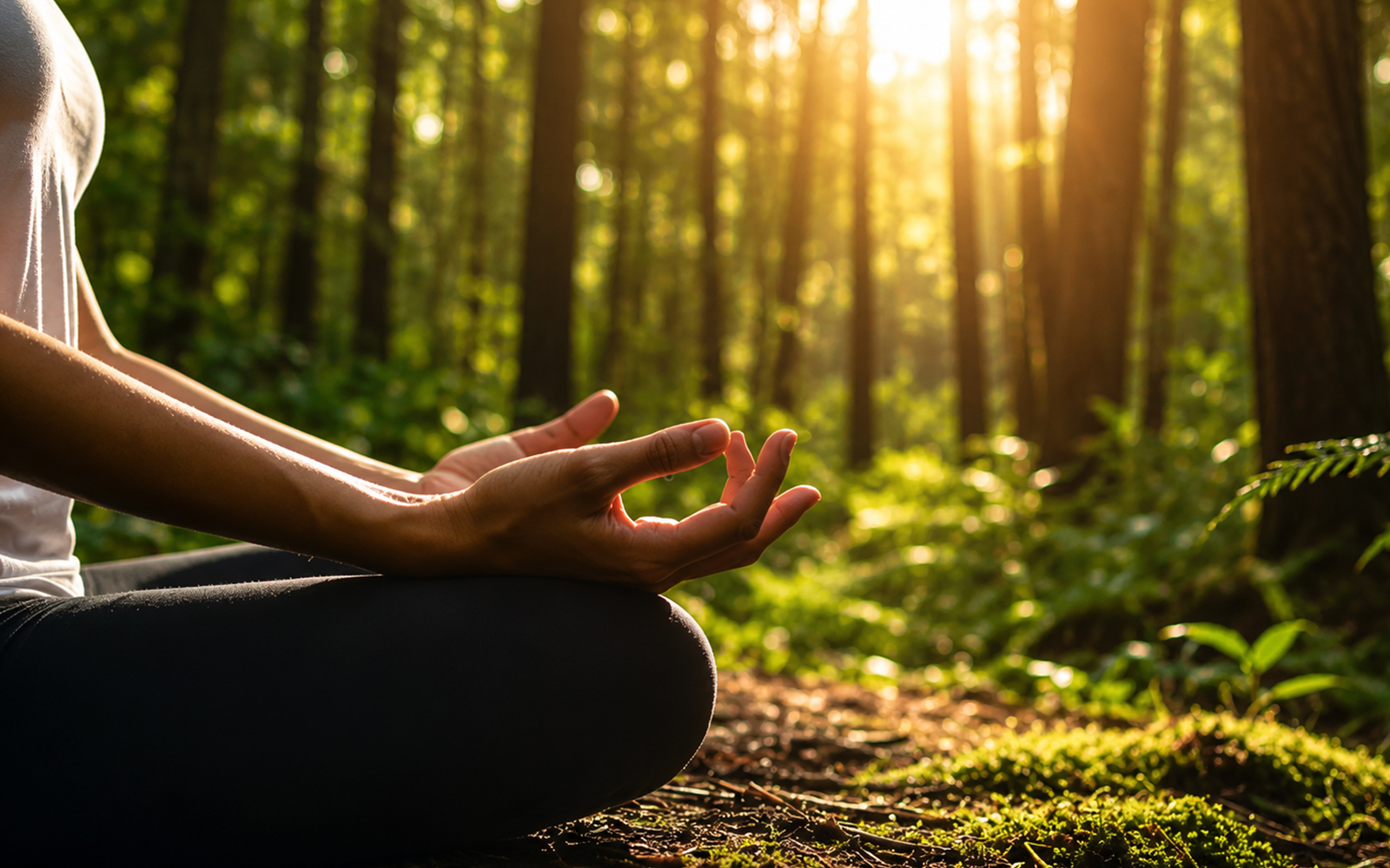 Meditation in the Forest